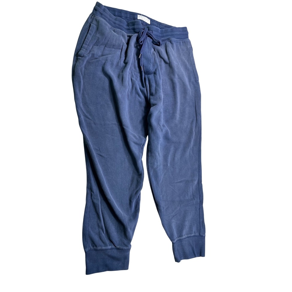 American Eagle Super Soft Jogger Sweatpants‎ Men's XL Blue Fleece Lined Lounge